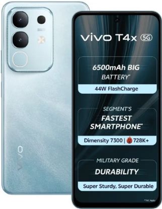 వివో T4x 5G (మెరైన్ బ్లూ, 128 GB) (6 GB RAM) యొక్క చిత్రం