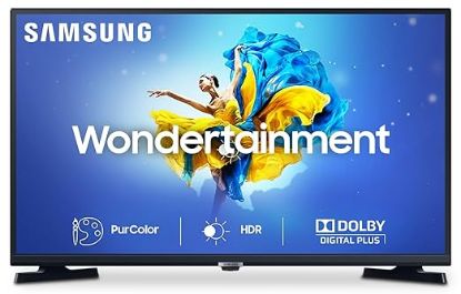 Samsung 80 cm (32 అంగుళాలు) వండర్‌టైన్‌మెంట్ సిరీస్ HD రెడీ LED స్మార్ట్ టీవీ UA32T4340BKXXL (గ్లోసీ బ్లాక్) యొక్క చిత్రం