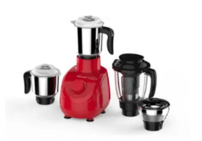 బటర్‌ఫ్లై జుబిలెంట్ 750 W జ్యూసర్ మిక్సర్ గ్రైండర్ (CMR హోమ్ అప్లయన్స్ జుబిలెంట్ | 4 జాడి | ఎరుపు) యొక్క చిత్రం