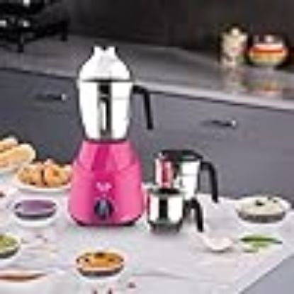 ప్రీతి గెలాక్సీ 750 W మిక్సర్ గ్రైండర్ (గెలాక్సీ MG 225 | 3 జాడి | పింక్) యొక్క చిత్రం