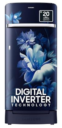 Samsung 189L 5 స్టార్, ఇన్వర్టర్, డైరెక్ట్-కూల్ సింగిల్ డోర్ రిఫ్రిజిరేటర్ (RR21C2H25UZ/HL, మిడ్‌నైట్ బ్లోసమ్ బ్లూ) బేస్ స్టాండ్ డ్రాయర్ యొక్క చిత్రం