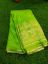 Chinon Border works-- Parrot green or Neon green cloth (Per meter) used for long frocks and lehanga sets for Girls - copy యొక్క చిత్రం