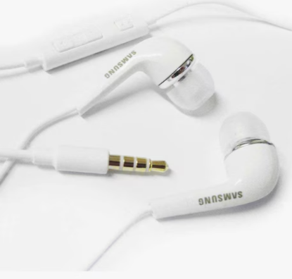 SAMSUNG EHS64 మైక్‌తో వైర్డ్ ఇన్ ఇయర్ ఇయర్‌ఫోన్స్ యొక్క చిత్రం