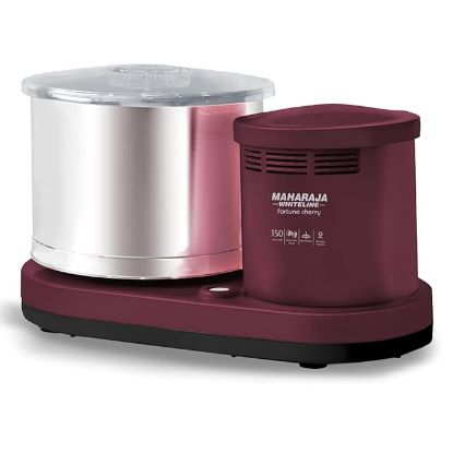 మహారాజా వైట్‌లైన్ ఫార్చ్యూన్ చెర్రీ వెట్ గ్రైండర్, 2L, 150W, పర్పుల్, స్టాండర్డ్ (ఫార్చ్యూన్ చెర్రీ/WG-108) యొక్క చిత్రం