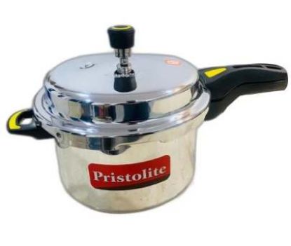 ప్రిస్టోలైట్ అల్యూమినియం ప్రెజర్ కుక్కర్ 5 లీటర్ యొక్క చిత్రం