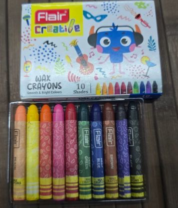 ఫ్లెయిర్ సృజనాత్మక వ్యాక్స్ క్రేయాన్స్ యొక్క చిత్రం