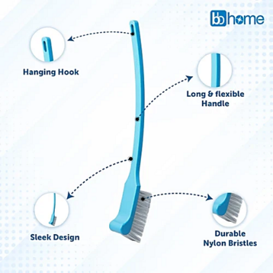 హోమ్ బాత్రూమ్ బ్రష్/సింగిల్ హాకీ బ్రష్, సొగసైన, నైలాన్ బ్రిస్టల్స్, మల్టీపర్పస్, 1 పిసి యొక్క చిత్రం