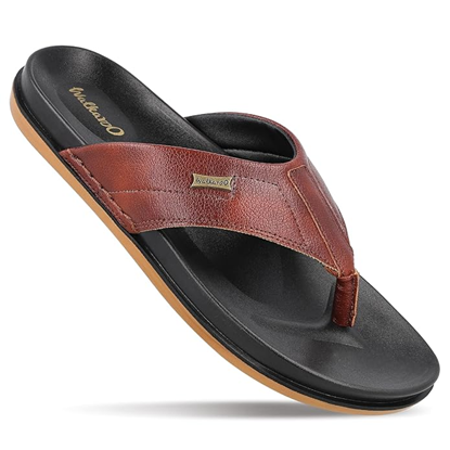 వాకరూ పురుషుల ఫ్యాషన్ శాండల్, కుషన్ ఇన్సోల్ తో మరియు తేలికైనది, కాజువల్ ఫుట్వేర్ కోసం - WGP50005 యొక్క చిత్రం