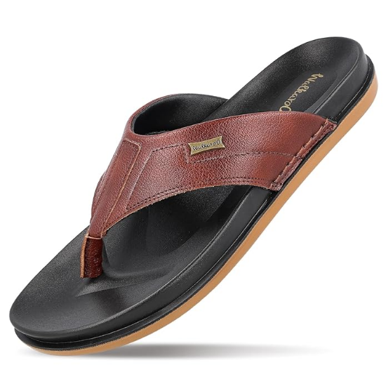 వాకరూ పురుషుల ఫ్యాషన్ శాండల్, కుషన్ ఇన్సోల్ తో మరియు తేలికైనది, కాజువల్ ఫుట్వేర్ కోసం - WGP50005 యొక్క చిత్రం