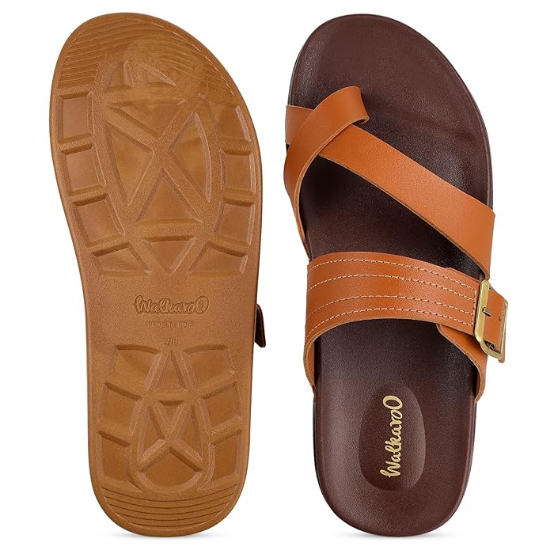 పురుషుల  రోజువారీ  ధరించేవి  కంఫర్ట్  చెప్పులు  -  WE1353  టాన్ యొక్క చిత్రం