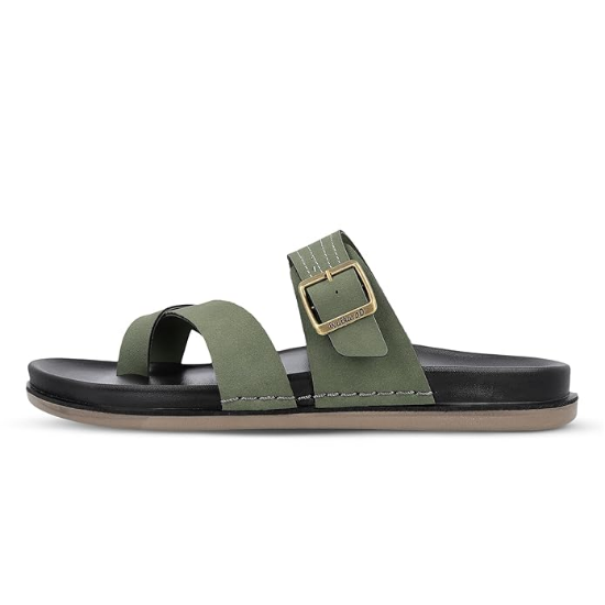 పురుషుల కోసం WALKAROO కంఫర్ట్ శాండల్|క్లౌడ్‌స్టెప్ డ్యూయల్-డెన్సిటీ PU సోల్ – అల్టిమేట్ కంఫర్ట్|స్టైలిష్ క్యాజువల్ వేర్|WE1353 యొక్క చిత్రం