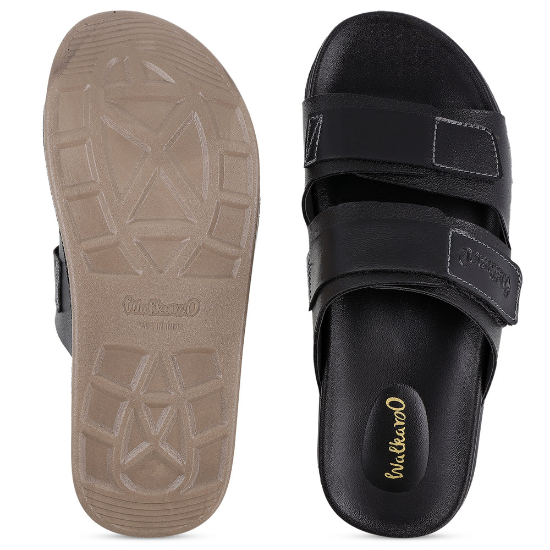 పురుషుల  రోజువారీ  ధరించేవి  కంఫర్ట్  చెప్పులు  -  WE1347  నలుపు యొక్క చిత్రం