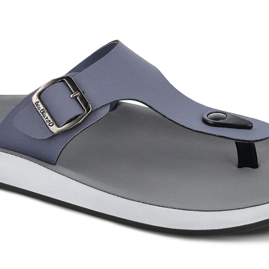 పురుషుల  రోజువారీ  ధరించండి  చెప్పులు  -  WE1332  నీలం  బూడిద రంగు యొక్క చిత్రం