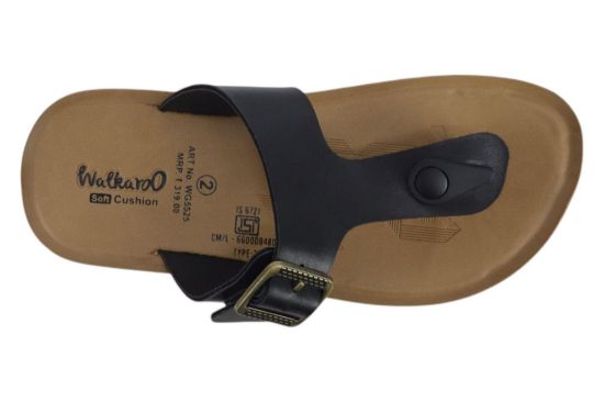 కుషన్ ఇన్సోల్ మరియు తేలికైన వాకరూ పురుషుల ఫ్యాషన్ శాండల్ - WG5525 యొక్క చిత్రం