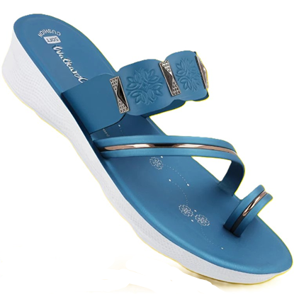 వాకరూ గర్ల్స్ సాఫ్ట్ కుషన్ ట్రెండింగ్ చెప్పులు-ఆర్ట్ నెం: WL7673 యొక్క చిత్రం