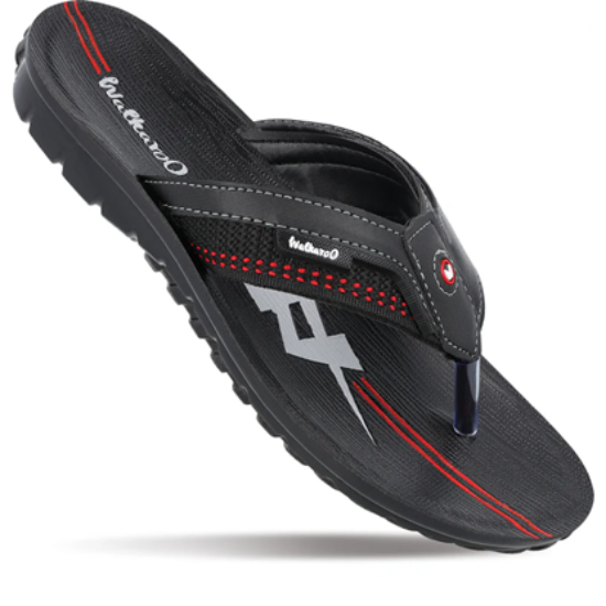 వాకరూ బాలురు  చెప్పులు  -  W1030  నలుపు యొక్క చిత్రం