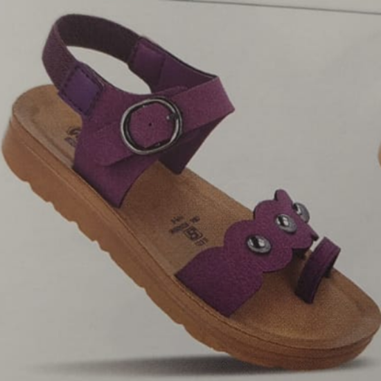 బాలికల బ్యాక్ బెల్ట్ చెప్పులు - WK730 యొక్క చిత్రం