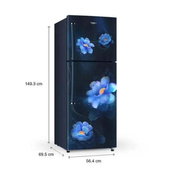 వర్ల్‌పూల్ 235 L ఫ్రాస్ట్ ఫ్రీ డబుల్ డోర్ 2 స్టార్ రిఫ్రిజిరేటర్ (278LH PRM SHIRE SE(2s)-TL(22130)) యొక్క చిత్రం