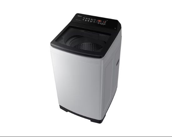 డిజిటల్ ఇన్వర్టర్ టెక్నాలజీతో కూడిన Samsung 7 కిలోల 5 స్టార్ ఫుల్లీ ఆటోమేటిక్ టాప్ లోడ్ వాషింగ్ మెషిన్, మోటార్ పై 20 సంవత్సరాల వారంటీ, జెంటిల్ వాష్ & ఎనర్జీ ఎఫిషియెంట్ పెర్ఫార్మెన్స్ యొక్క చిత్రం