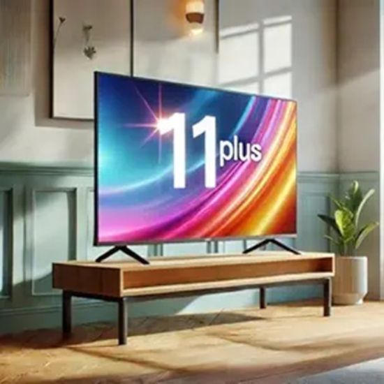 11 ప్లస్ 43-అంగుళాల (108 సెం.మీ) పూర్తి HD స్మార్ట్ LED టీవీ WebOS తో, బిల్ట్-ఇన్ Wi-Fi, స్క్రీన్ మిర్రరింగ్, బహుళ HDMI & USB పోర్ట్‌లు, డాల్బీ ఆడియో, వాయిస్ అసిస్టెంట్, బెజెల్-తక్కువ డిజైన్ మరియు వాల్-మౌంట్ సపోర్ట్ - హోమ్ ఎంటర్‌టైన్‌మెంట్‌కు పర్ఫెక్ట్ యొక్క చిత్రం