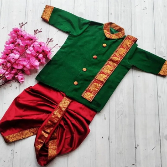 క్రెడిల్ వేడుక బేబీ డ్రెస్ (5 సంవత్సరాల కంటే తక్కువ వయస్సు ఉన్నవారు) యొక్క చిత్రం