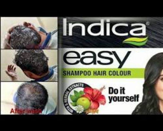 “ఇండికా ఈజీ షాంపూ హెయిర్ కలర్ యొక్క చిత్రం