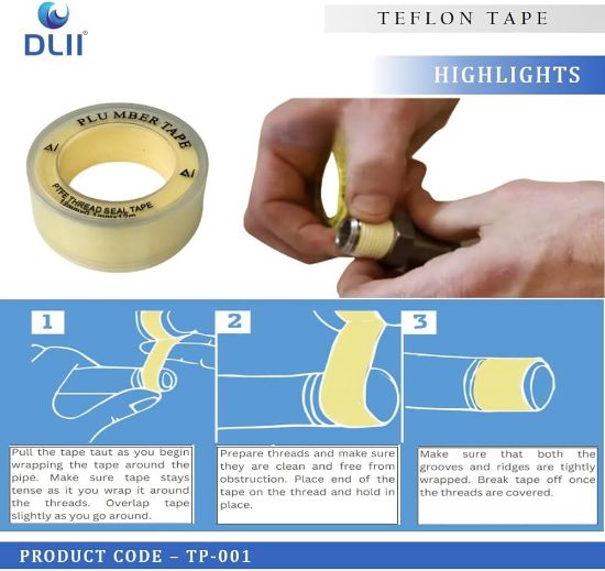 ఎమ్-సీల్ టెఫ్లాన్ టేప్ – థ్రెడ్ సీల్ టేప్ యొక్క చిత్రం